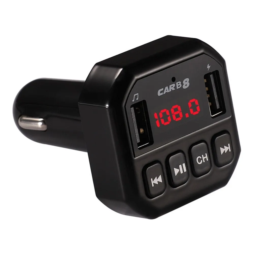 Автомобильный комплект громкой связи, беспроводной Bluetooth, fm-передатчик, TF карта, lcd музыкальный адаптер, USB зарядное устройство, Mp3 плеер, радио, комплекты, автомобильные аксессуары - Название цвета: E29170A1