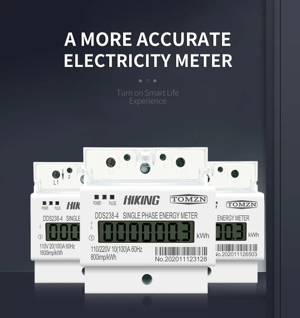 Wattmètre At100g avec mesure de puissance complète du circuit électrique Et  surveillance de l'état du commutateur - Chine Wattmètre monophasé, wattmètre  sur rail DIN