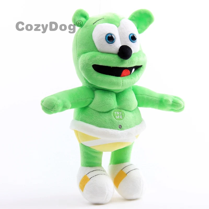 34 см Gummy Bear Voice Забавные милые игрушки милый Поющий резиновый медведь Поющий я ваш gummy beargift звучащая плюшевая игрушка лучший подарок