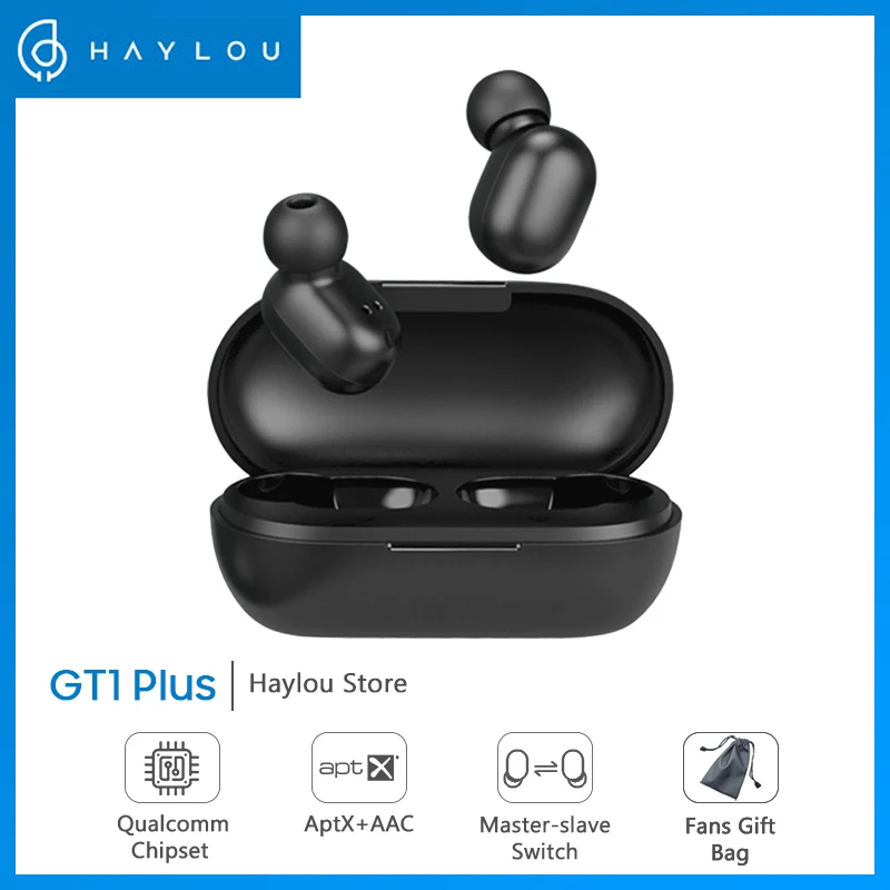 Беспроводные наушники Haylou GT1 Plus APTX 3D с реальным звуком Bluetooth 5 0|Наушники и