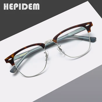 

HEPIDEM Acetate Optical Glasses Frame Women 2020 New Retro Vintage Round Eyeglasses Prescription Spectacles Myopia Eyewear 9131