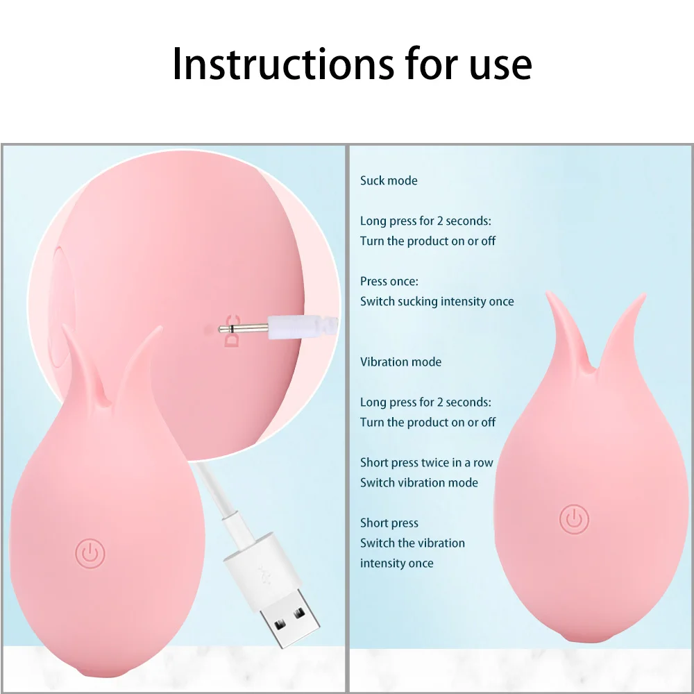 Orgasm Masturbator And Clit Sucking Vibrator For Nipple Massage_voghion.com