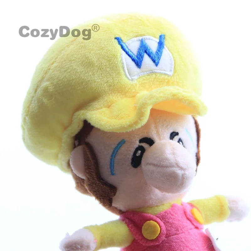 Комплект из 2 предметов Марио серия Супер Марио и Луиджи и плюшевая WARIO игрушки куклы чучела Мультфильм Аниме, плюшевая детские игрушки дети подарок на день рождения; высота каблука 14 см