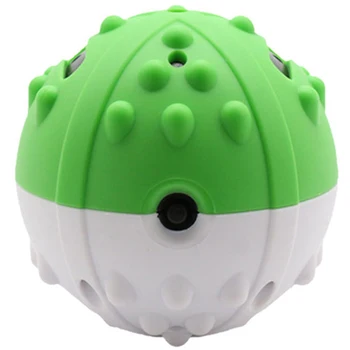 

Electric Pet Toy Ball Irregular Vibration Pet Ball Anti-Tearing Pet Interactive Molar Toys for Dogs-Green