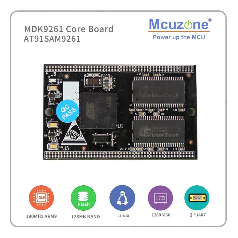 AT91SAM9261 MDK9261 Core Board ARM9 ATMEL ARM926EJ-S Classic MCU WINCE и Linux BSP | Компьютеры офис