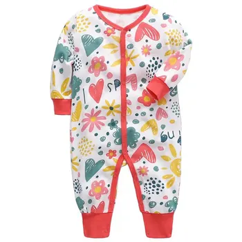 

Baby Girl Clothes Comfortable Romper Baby Winter Thick Climbing Clothes Newborn 0-12 M Baby Clothes Unisex