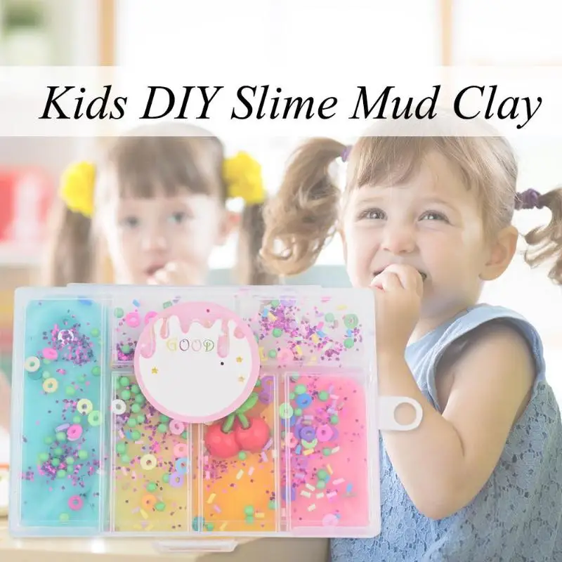 Дети DIY слизи грязевая глина детская головоломка антистрессовая декомпрессионная Расслабляющая игрушка
