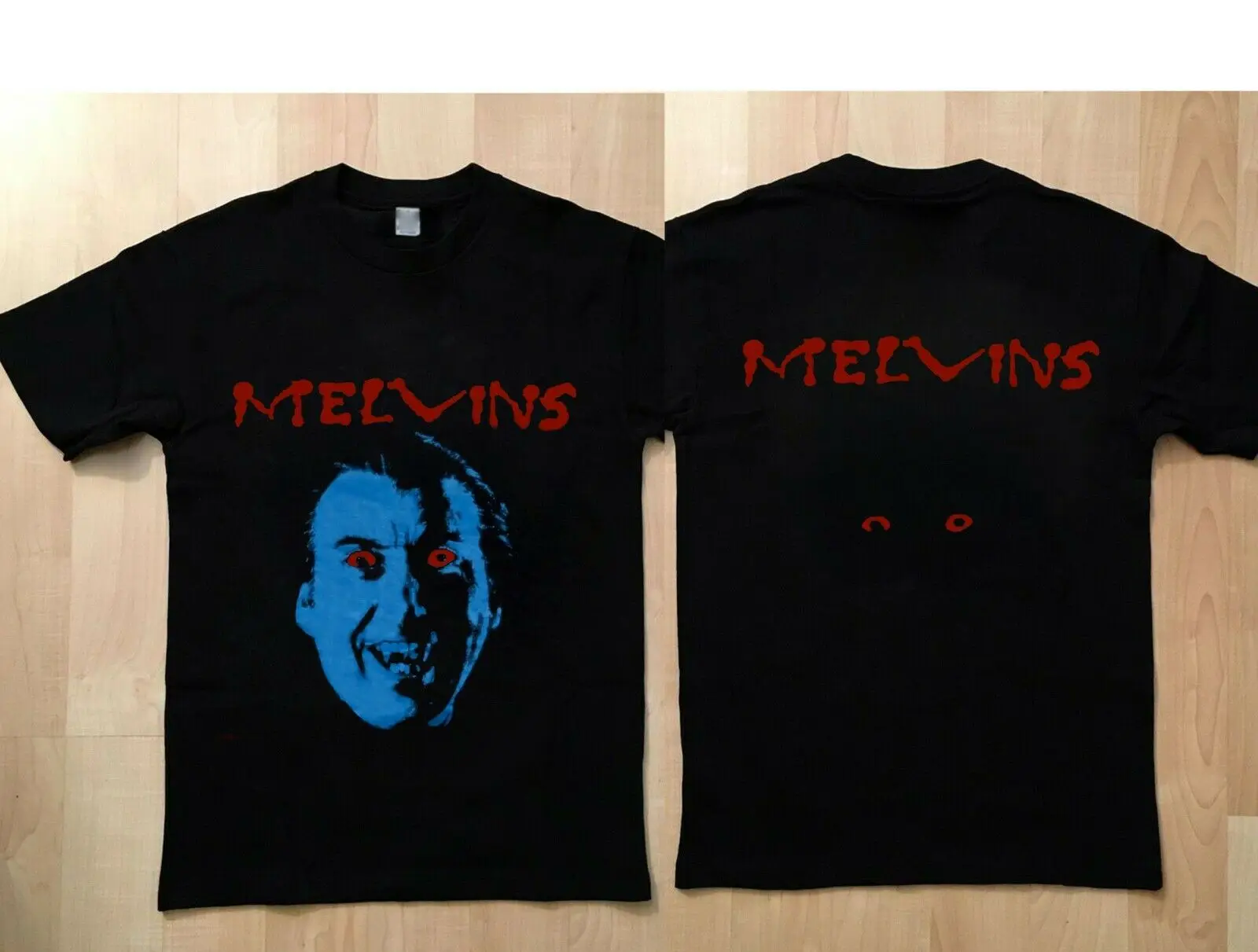 vintage melvins dracula t shirt Simple 