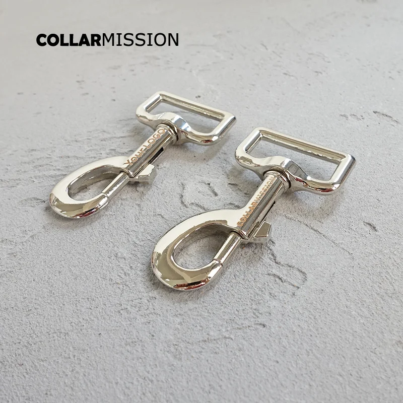 100pcs/lot DIY 30mm metal buckle for pet leash bag backpacks accessories We provide laser engraving service customize LOGO PK30Y