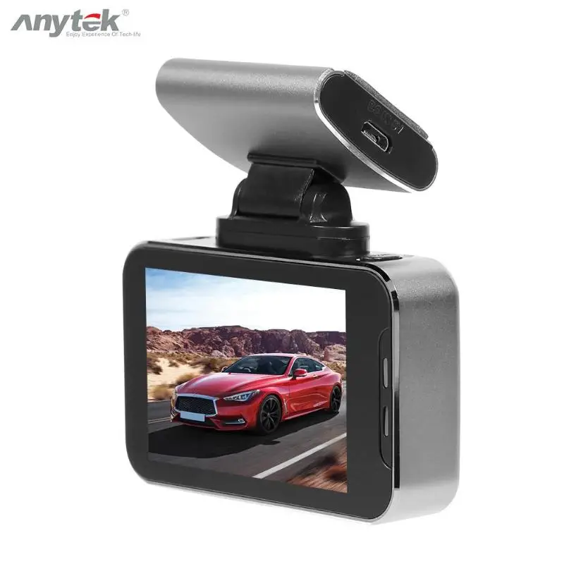 Anytek Z1 1080p HD Автомобильная dvr камера 2,35 дюймов сенсорный экран двойной объектив видеорегистратор