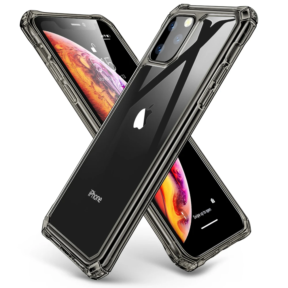 Прозрачный чехол ESR для iphone 11 Pro Max 11Pro, Мягкий защитный чехол из ТПУ с углами, усиленный противоударный чехол для iphone 11