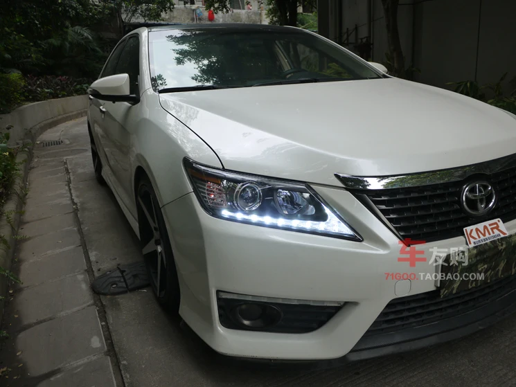 Автомобильный Стайлинг для Toyota фара Camry 2012- светодиодная фара дальнего света Camry DRL Bi Xenon объектив Высокий Низкий луч h7 аксессуары для фар