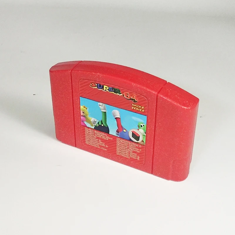 MarioHack 18 in 1 Super 18 в 1 Marioed вечерние 1 2 3 или Super Marioed 64 Hack Sapphire Missing Stra Doki для 64 Bit игровой Картридж Версия США NTSC - Цвет: MarioHack 18 in 1