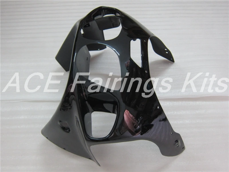 ABS обтекатель комплект подходит для Kawasaki Ninja ZX7R ZX-7R 1996-2003 96 97 98 99 00 01 02 03 Обтекатели набор на заказ огни Черный Полный