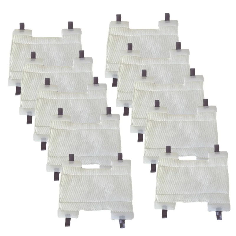 10PCS NV751/NV750W/NV752/HV320/HV320W/HV300 replacement Steam Cleaner Parts for shark Series Top Quality thicken Mop Pads | Бытовая