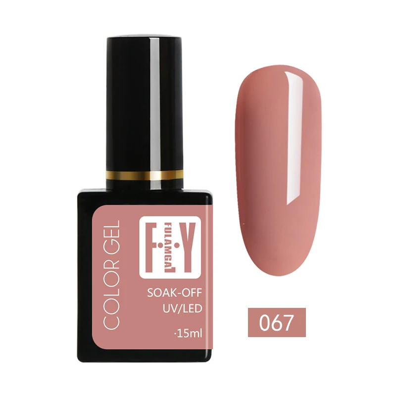 1 шт. набор гелевых лаков! полупостоянная гель uv Vernis светодиодный Гель-лак био-Гели Soak Off Nail Art Лаки Гибридный Гель-лак для ногтей гель лак для ногтей - Цвет: 067