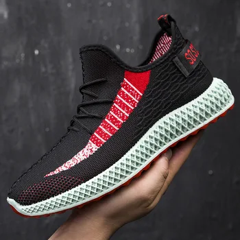 

2020 Autumn Summer Sneakers Lightweight Running Shoes High Quality Casual Shoes Men's Breathable Mesh Sports Shoe