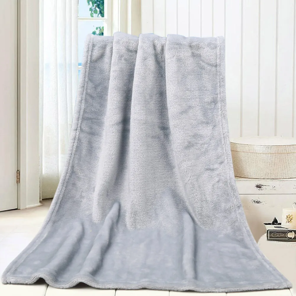 Мягкое теплое фланелевое одеяло из кораллового флиса для кровати, покрывало для дивана, покрывало, зимнее теплое Клетчатое одеяло, одеяло