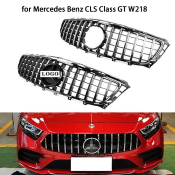 

Racing Grills ABS Car Grill Mesh for Mercedes Benz CLS Class GT W218 Front Bumper Replacement Mesh Car Accessory without Emble
