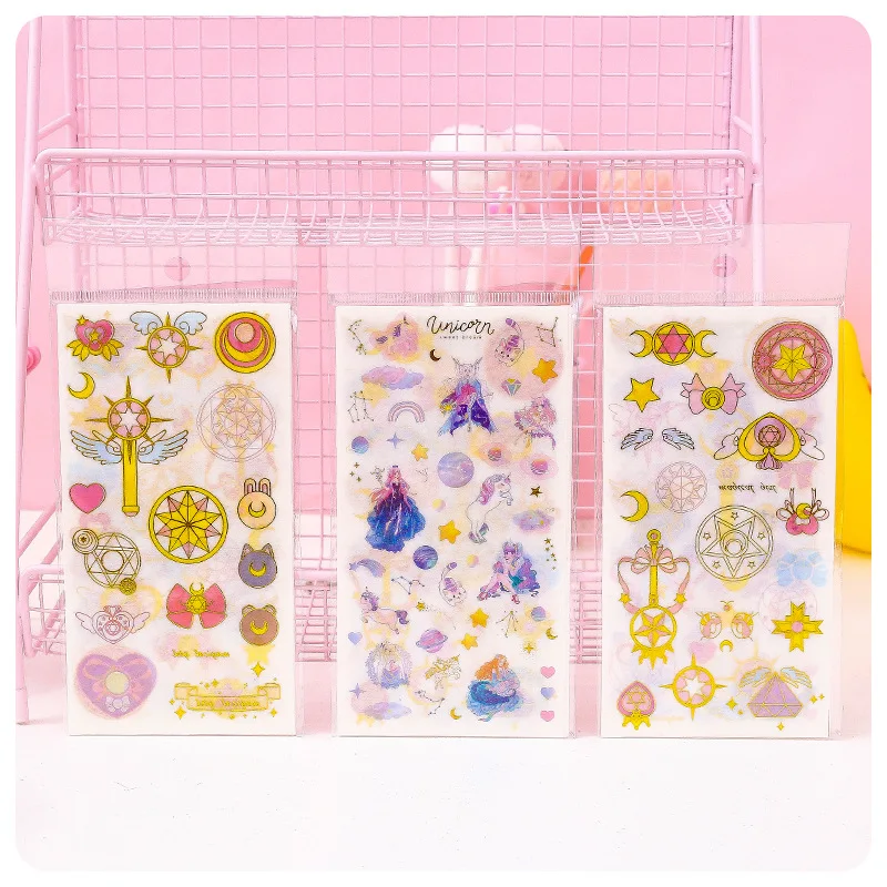18 pack/lot Dream Goddess Bullet Journal Decorative Stationery Stickers