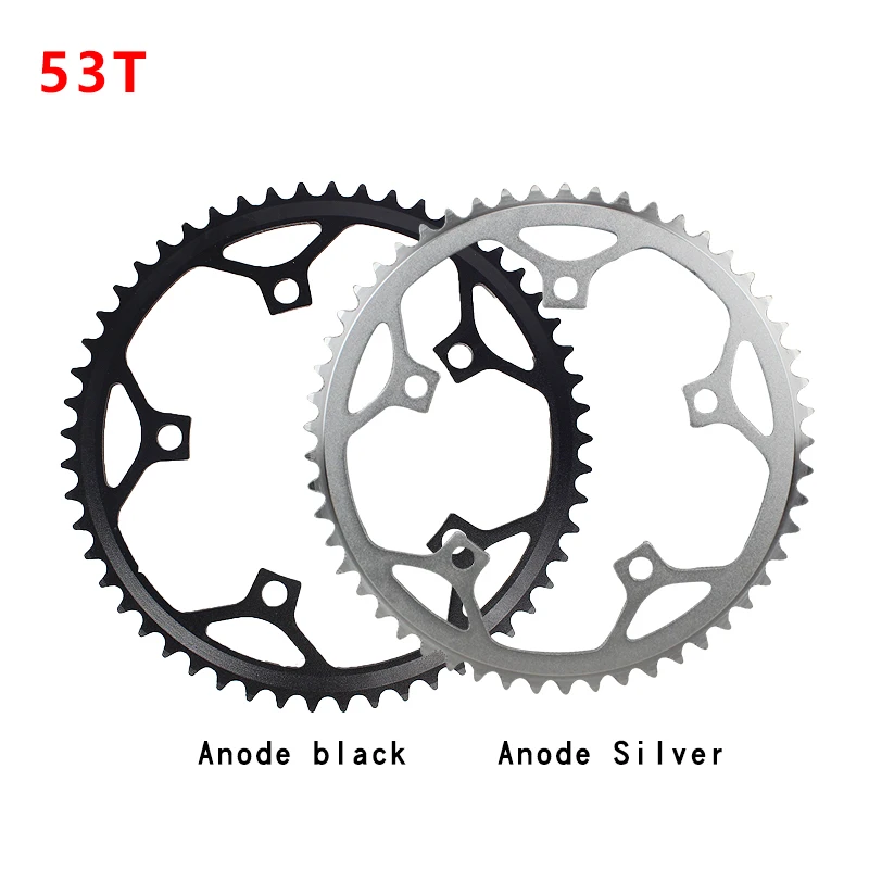 MTB Bicycle Crank Crankset, Chain Wheel, Repair Parts, Repair Parts, Dead Flying Bicycle, 39T, 44T, 46T, 48T, 53T