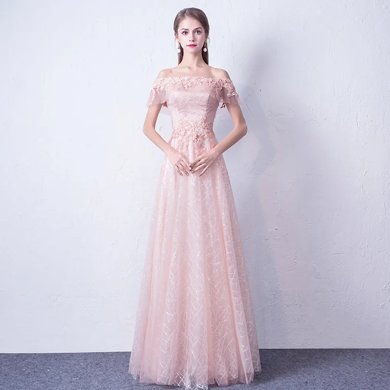 Robe de soiree новое поступление выпускные длинные элегантные вечерние платья кружевные с открытыми плечами банкетные платья vestido de festa вечерние платья