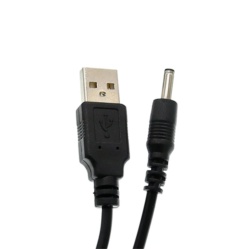 USB зарядный кабельный порт для 3,5*1,35 мм 5 В DC баррель кабель питания разъем гнезда для лица Очиститель будильник фонарик