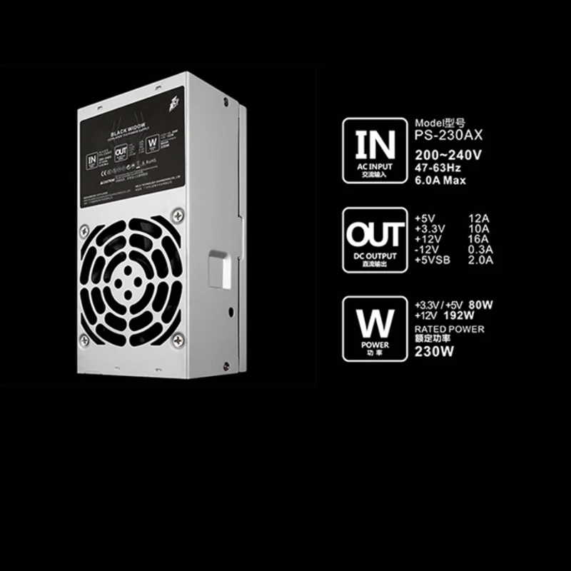 Блок питания для 1stplayer TFX 535S 537 545 546 560 580 620 260 230S S5R6 5R3 5R1 525 505S Питание PS-230AX PC9053 PC9059 PC7059