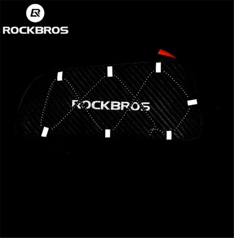 ROCKBROS 1L велосипедная Сумка светоотражающие переднюю верхнюю раму сумка сверхлегкий Портативный велосипед посылка большая Ёмкость карман на велосипеде