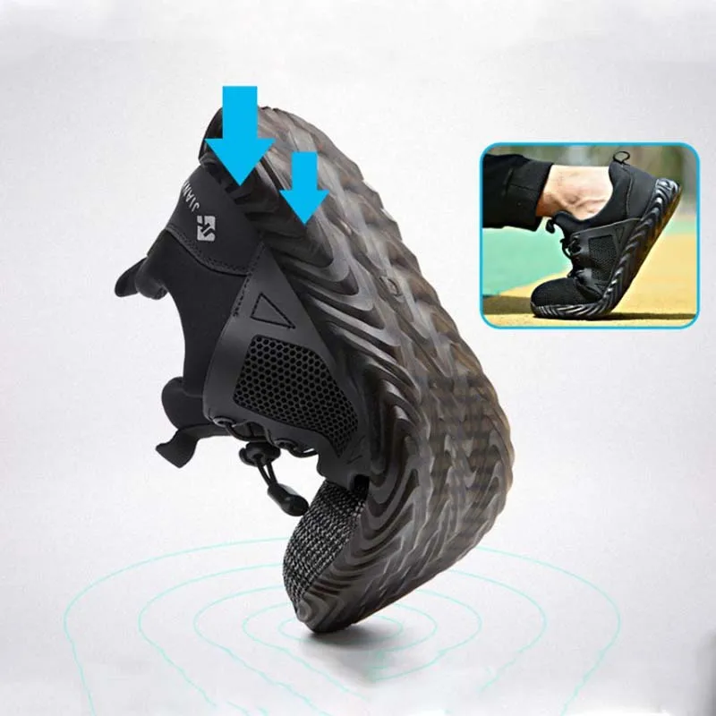 2019 Wan Leigh Huw S brand steel toe cap men and women work & safety boots summer lightweight impact resistant male Safety shoes 2019 Wan Leigh Huw S brand steel toe cap men and women work & safety boots summer lightweight impact resistant male Safety shoes