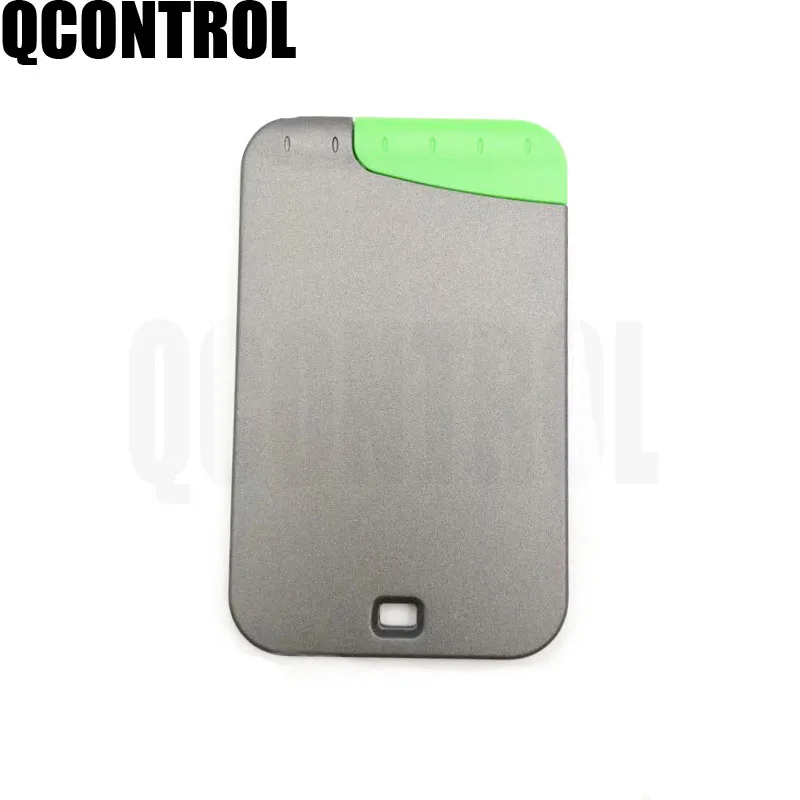 QCONTROL 2 кнопки умный дистанционный ключ PCF7947 чип 433 МГц для Renault Laguna Espace смарт-карта дистанционного управления
