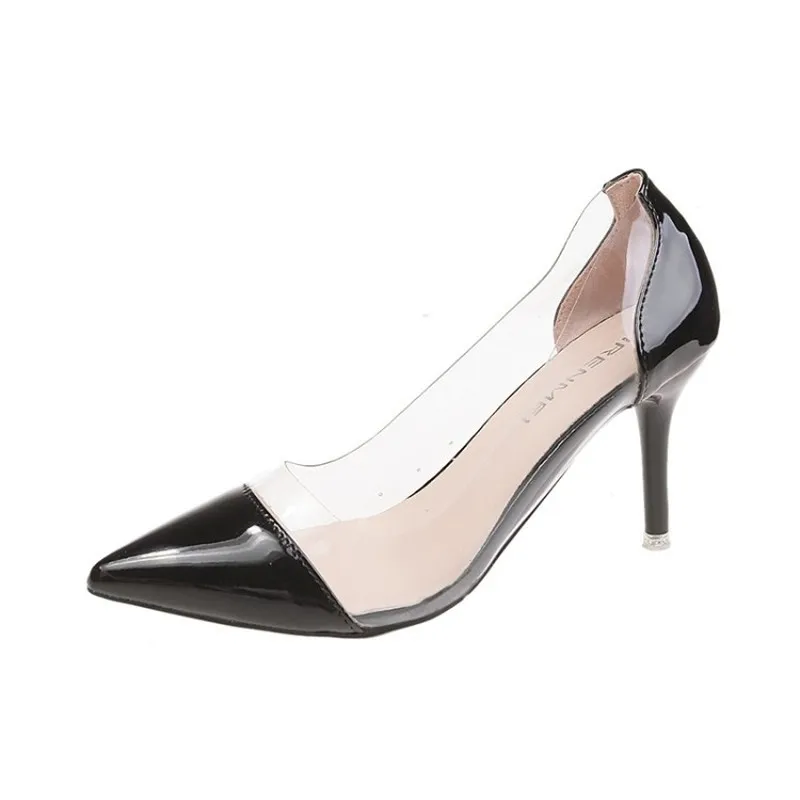 

New Tacones Sexy Elegant Concise Ladies Wedding Shoes Fashion High Heels Pumps Pointed Toe Stilettos Talon Femme Y16-01