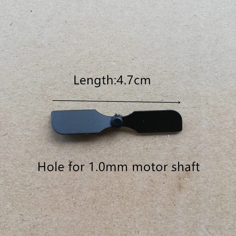 R/C Helicopter Tail Blades Rotors Props Propellers For RC Mini Model Toys Copter Spare Parts 4