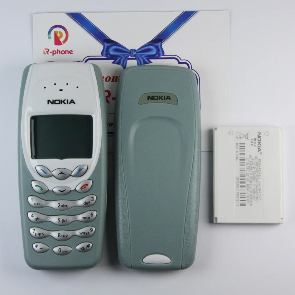 NOKIA 3410 мобильный телефон оригинальный разблокированный отремонтированный