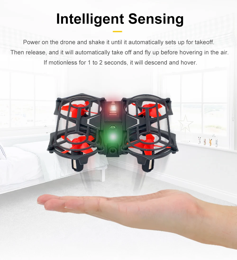 Новое поступление JJRC H74 Радиоуправляемый Дрон 2,4G 4CH 6 Axis 3D флипс инфракрасный зонд дистанционное управление Квадрокоптер для детей Подарки для мальчиков