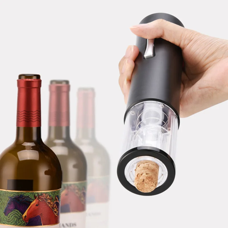 Новая автоматическая открывалка для бутылок вина для красного нож для снятия фольги с горлышка бутылки для вина Электрический штопор для красного вина открывалка для банок AA батареи кухонные аксессуары