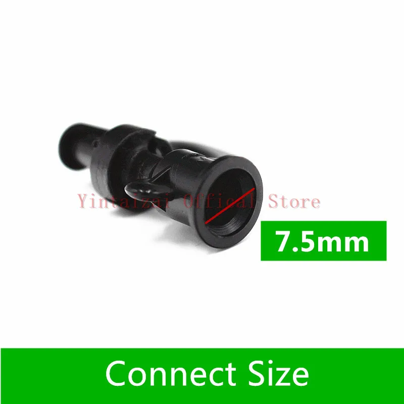 50PCS 360Degree Rotary Sprinkler Automatic Irrigation Sprayer Garden Micro Irrigation Sprinkler Greenhouse Rotating Nozzle M413