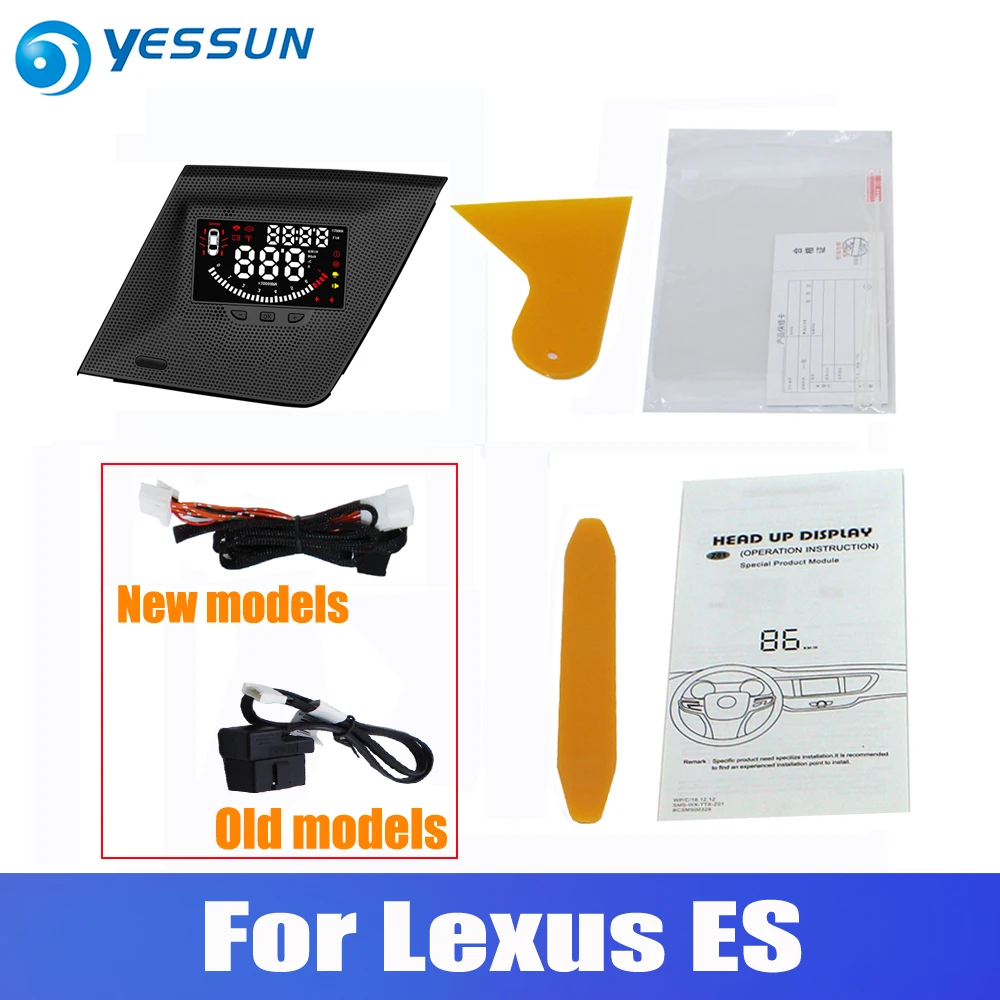 Car electronics Head Up Display HUD For Lexus ES 2013-2015 2016 2017 2018 2019 Driving Computer HD Projector Screen Detector Car electronics Head Up Display HUD For Lexus ES 2013-2015 2016 2017 2018 2019 Driving Computer HD Projector Screen Detector