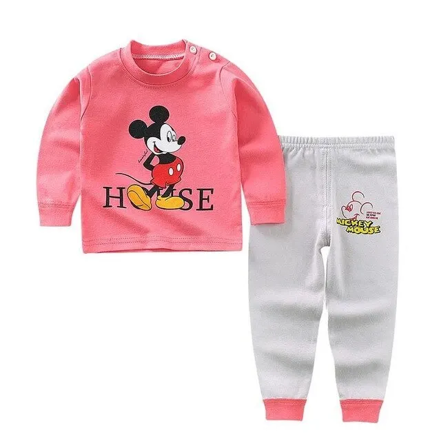 Baby Clothing Set near me Newborn Baby Clothes Set Autumn Baby Cartoon Cotton Girls Clothes Tops Pants 2 Pieces Underwear Set Children Clothes 0-24M Baby Clothing Set cheap Baby Clothing Set