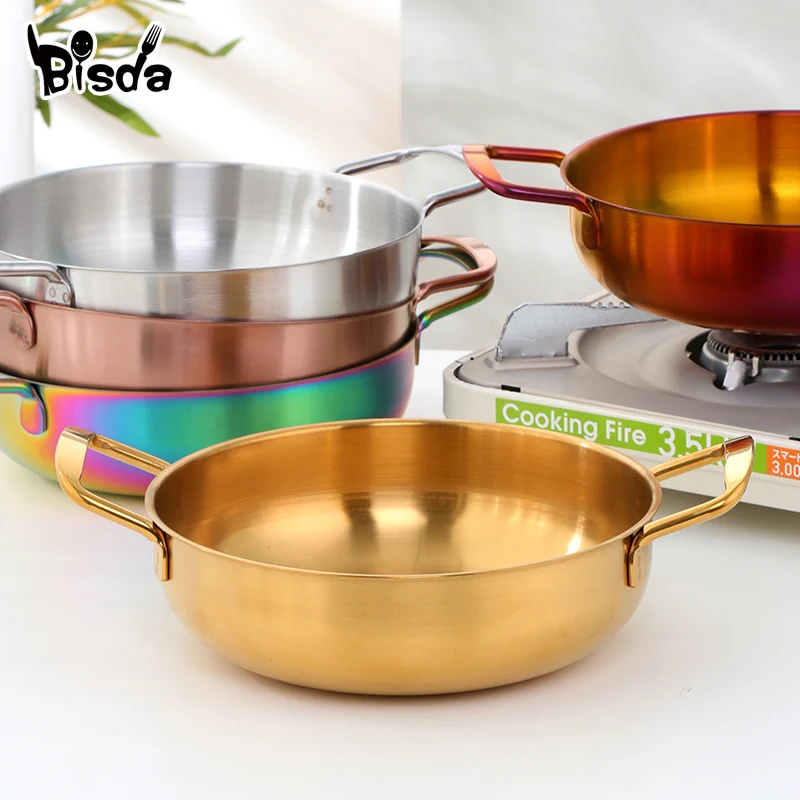 Nerez ocel polévka hrnec zahuštěný nudle hrnec kuchyň náčiní hrnce a pans jednovrstvé cookware polévka hlupák moře jídlo hrnce