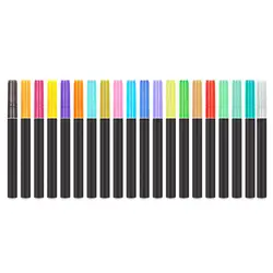 20 cores linha dobro canetas contorno marcadores metálicos shimmer contorno conjunto marcador tinta dupla canetas tinta caneta permanente para writi