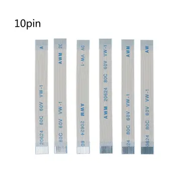 

6Pcs 10Pin 12Pin 14Pin Touch Pad Power Button Switch Ribbon Flex Cable For PS4 Controller Charging Board
