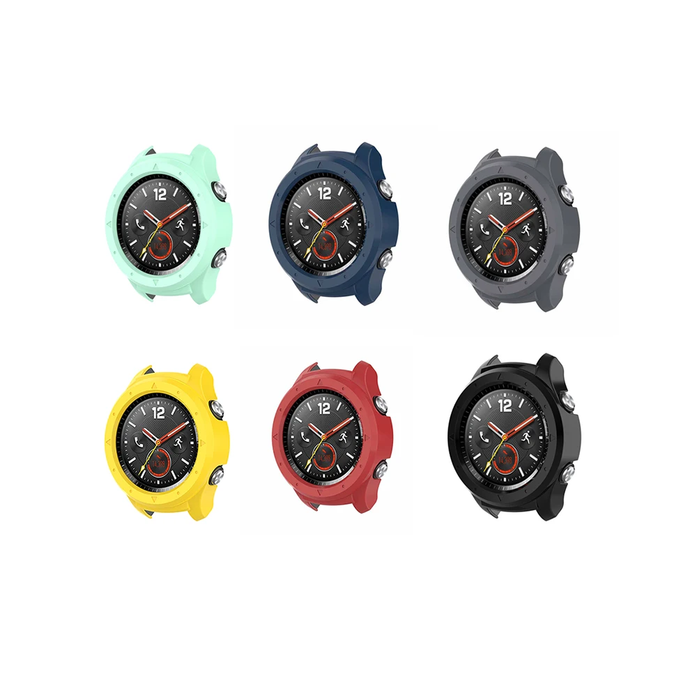 Жесткий пластиковый полный защитный противоударный чехол для huawei Watch2
