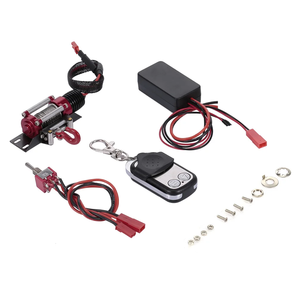 Для Traxxas HSI TAMIYA CC01 Axial SCX10 RC4WD D90 RC Гусеничный 1/10 гусеничная лебедка система