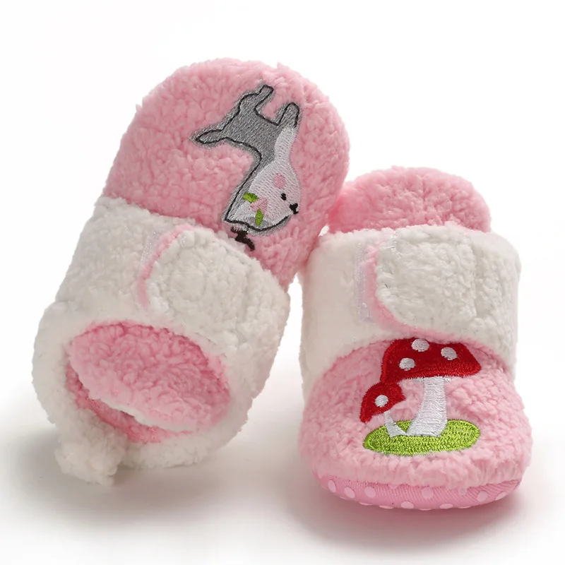 Explosion models winter 0-1 years old men and baby print animal pattern snow boots non-slip comfort baby baby toddler shoes