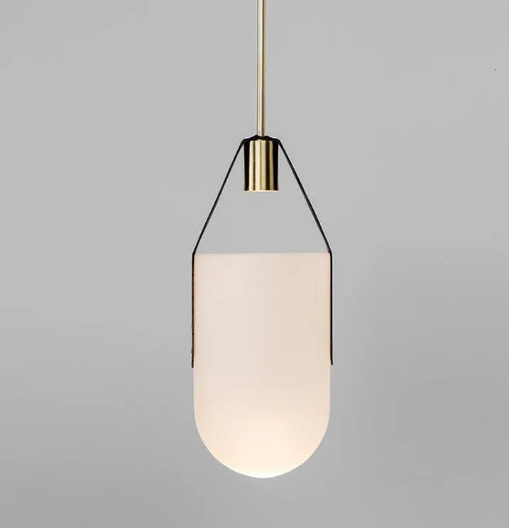 Modern Glass Pendant Light Nordic Dining Room Kitchen Light Designer Hanging Lamps Avize Lustre Lighting