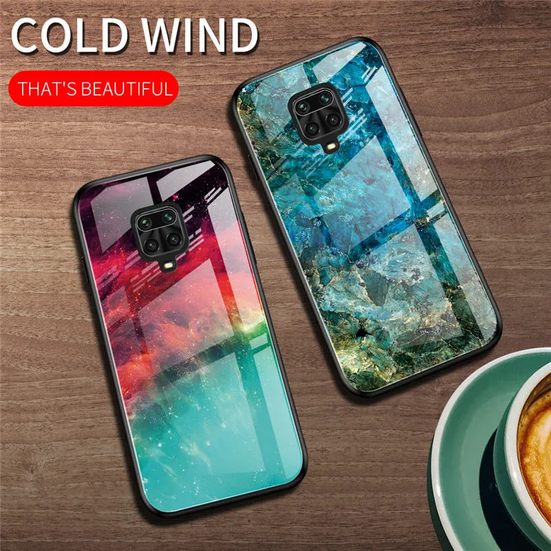 For Xiaomi Redmi NOTE 9s Gradual Change Tempered Glass Phone Case for Xiaomi Redmi note 9 pro max Soft Frame Hard Back Covers For Xiaomi Redmi NOTE 9s Gradual Change Tempered Glass Phone Case for Xiaomi Redmi note 9 pro max Soft Frame Hard Back Covers