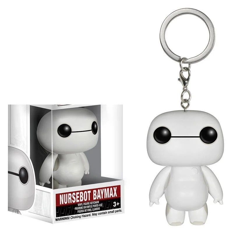 Карманный Брелок для ключей Pop Nursebot Baymax фигурку игрушки детей | Игрушки и хобби