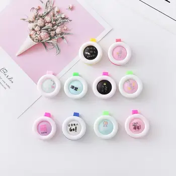 

500pcs Random Color Mosquito Repellent Bracelets Buttons Mini Lightweight Cute Shape Driving Mosquito Children Sleeping