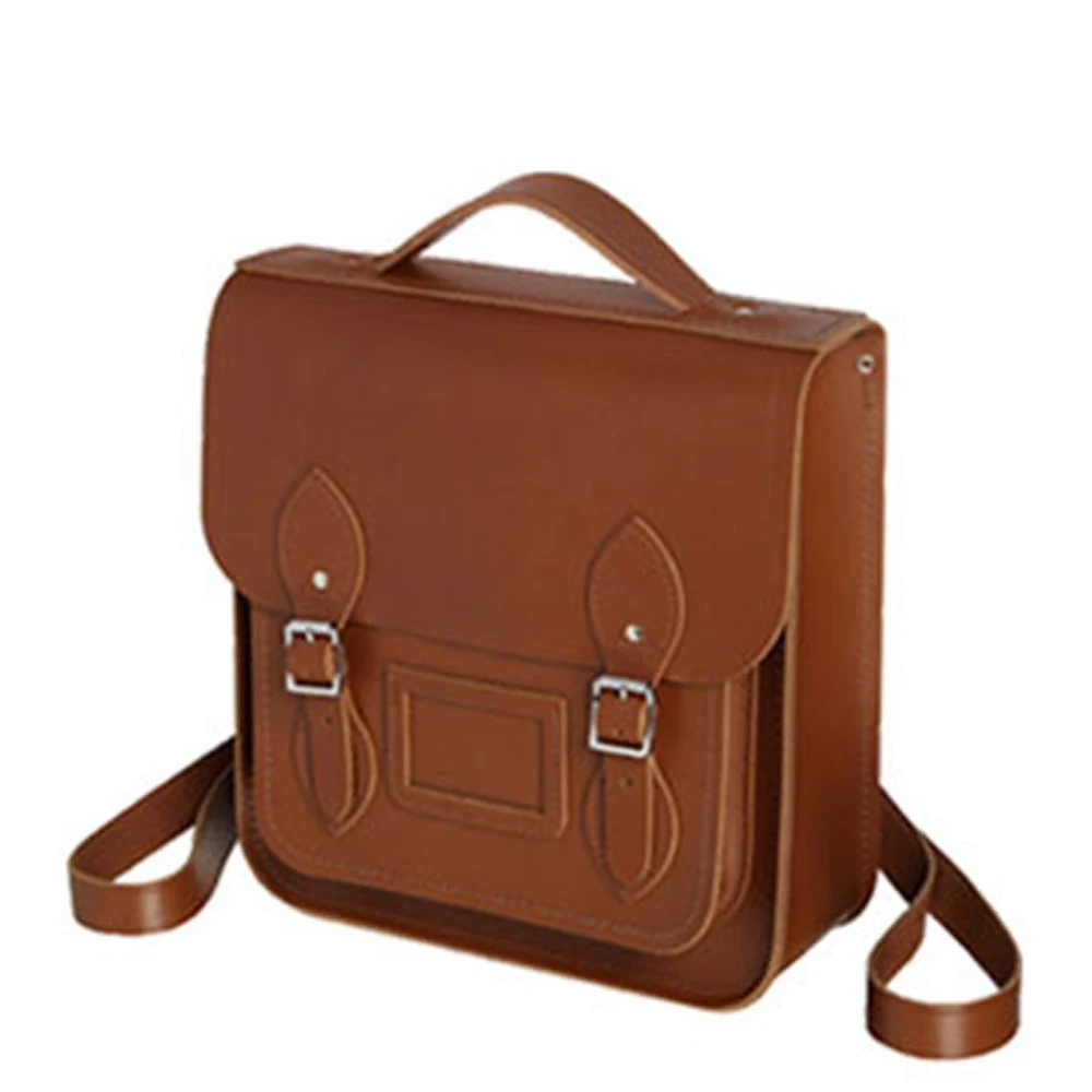 DIY Leather Craft Backpack 500gsm Kraft Paper Sewing Pattern Hollowed Stencil Template 22x24x8cm